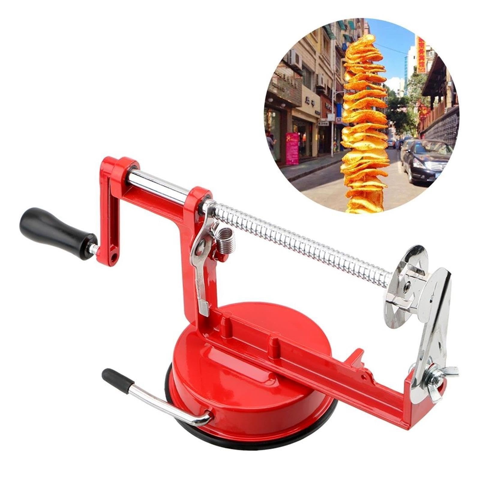 Spiralschneider for Pommes Frites und Gemüse aus Edelstahl