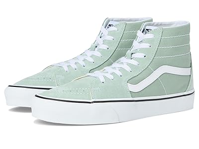 Vans SK8-HI(r) Tapered Lace-up Boots Color Theory Gray Olive : Men