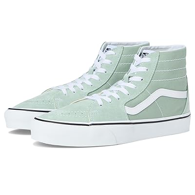 Vans SK8 HI(r) Tapered Lace up Boots Color Theory Gray Olive