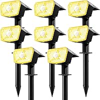 SUNNMO Faretti Solari a LED da Esterno con Sensore di Movimento