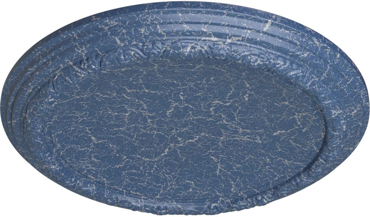 Ekena Millwork CM19CAAMC Carlsbad Ceiling Medallion, Americana Crackle