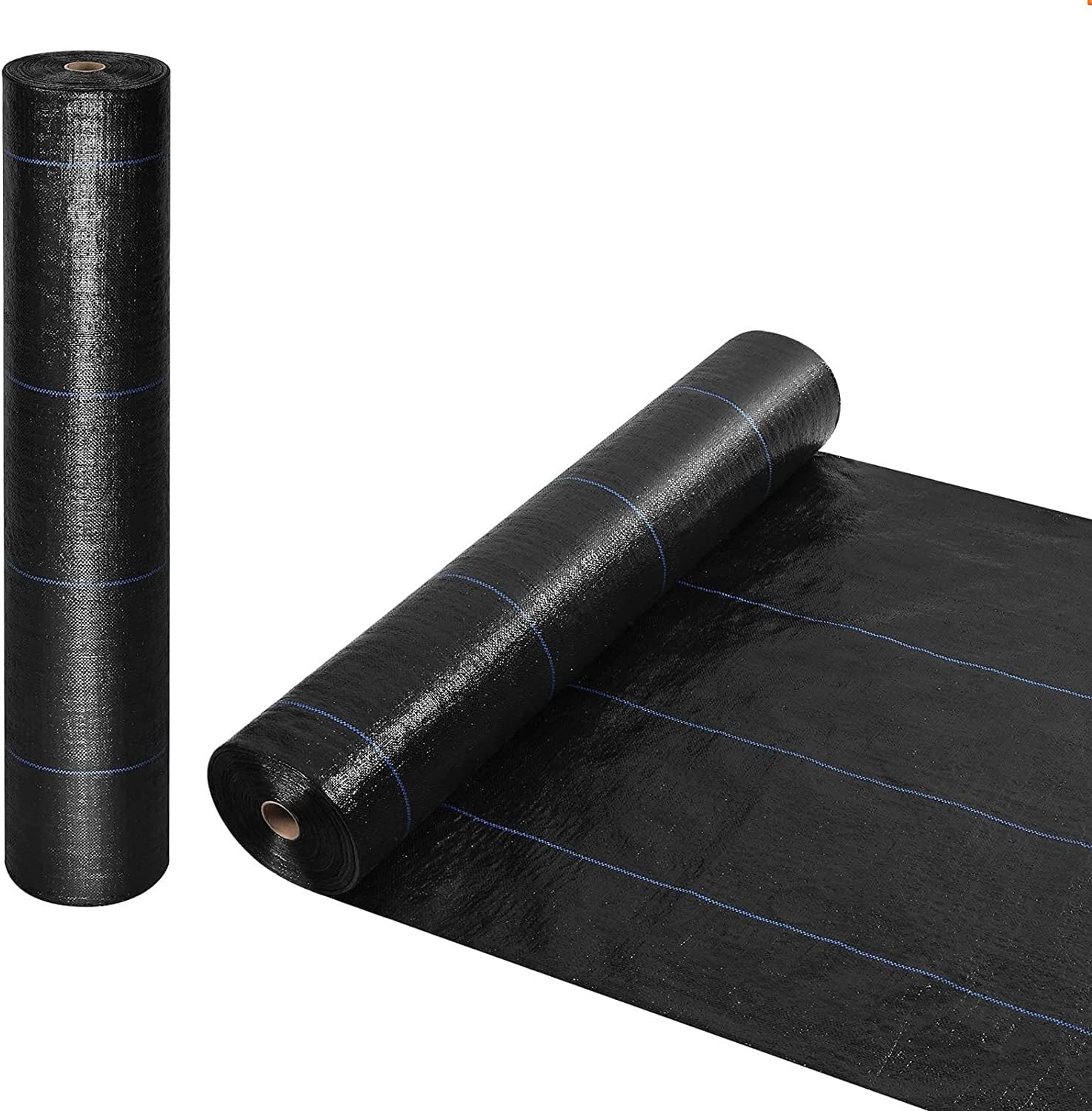 ORGA ECOFRIENDLY Weed Membrane 2Mx5M, Weed Control Fabric,Ground cover