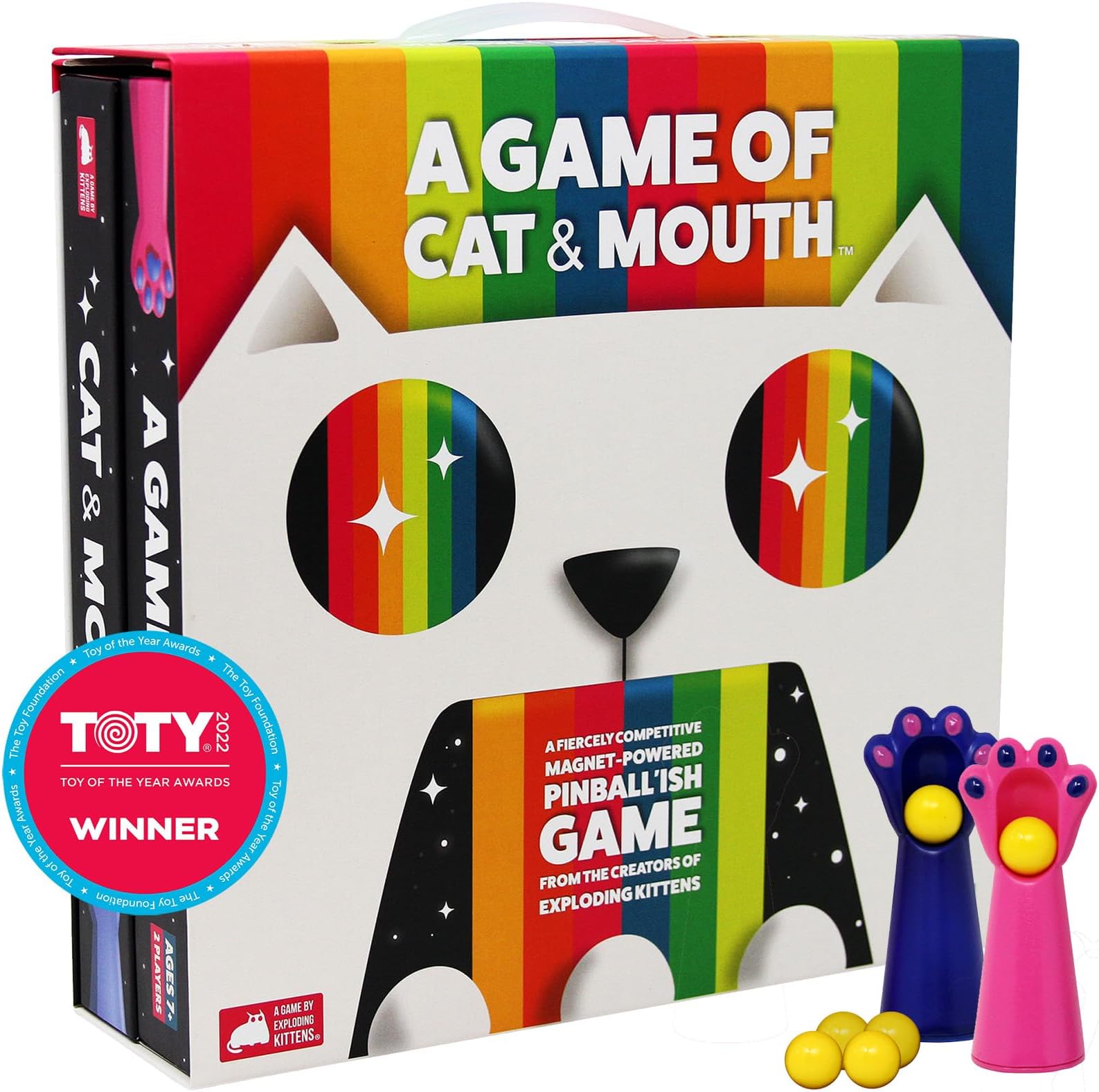 A Game of Cat and Mouth by Exploding Kittens - Card Game for Adults, Family, Teens and Kids