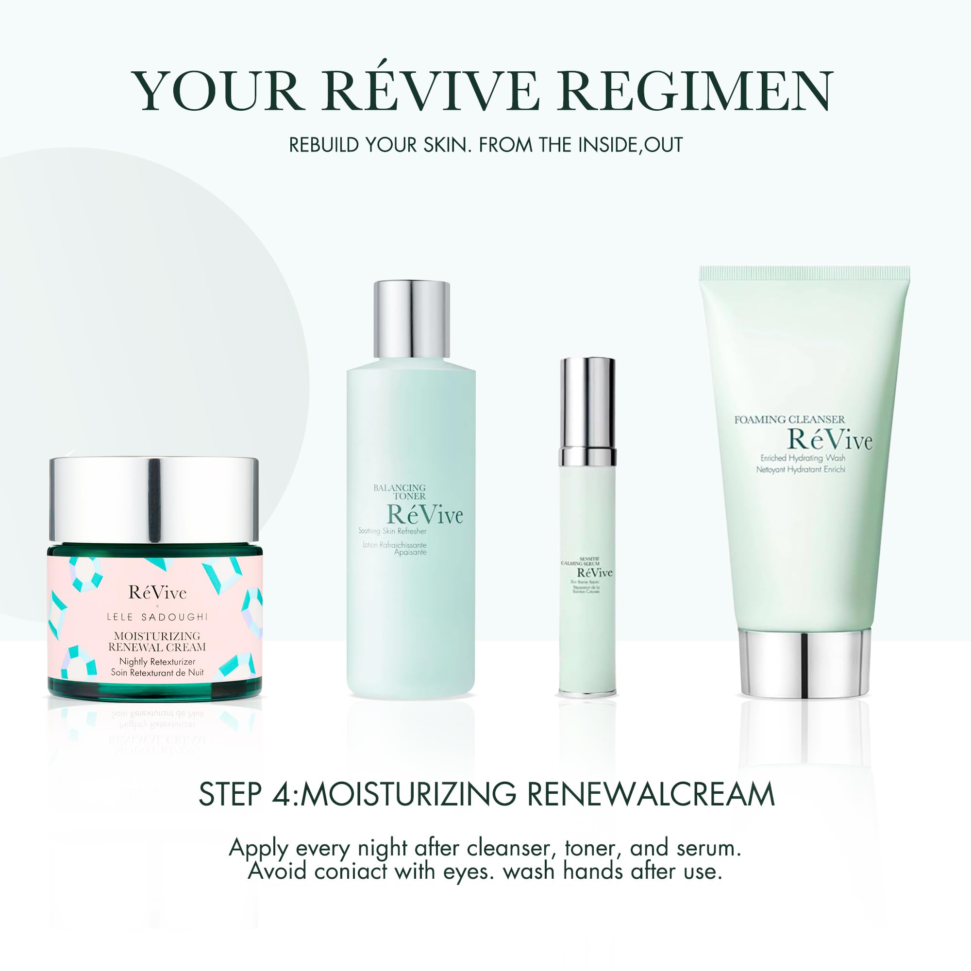 RéVive X Lele Sadoughi Renewal Night Cream ArtJar - Anti Aging Face Cream for Gentle Exfoliation & Skin Renewal - Enriched with Glycolic Acid to Help Visibly Improve Skin Texture (2.5oz)