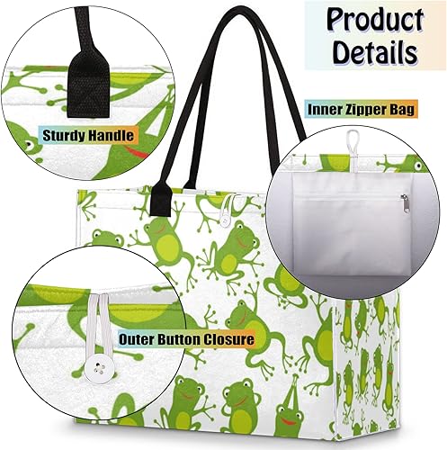 Miniatura 4 de Pardick Bolsa de viaje reutilizable para mujer, bolsa de comestibles para trabajo, compras, piscina, playa