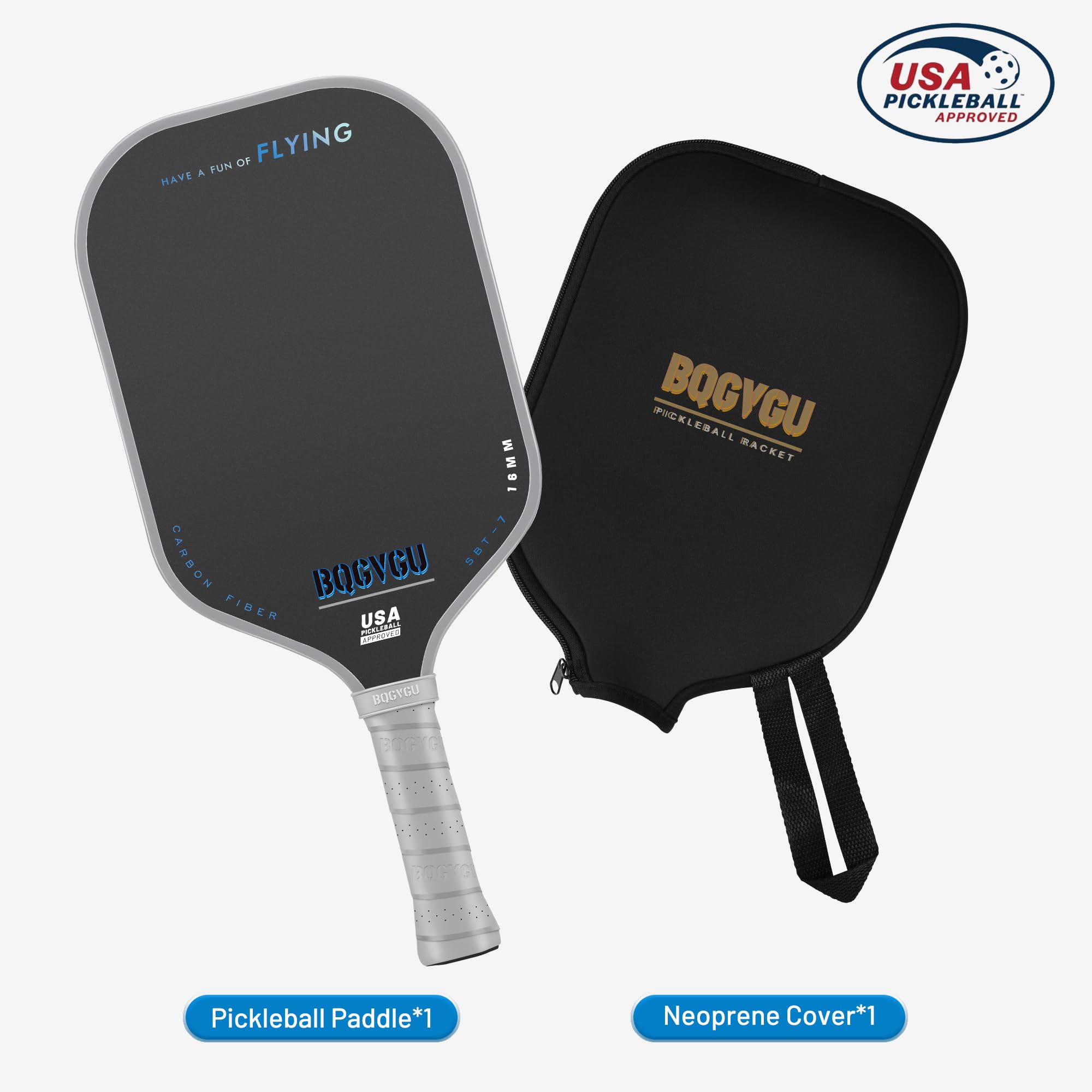 Paletta Da Pickleball In Fibra Di Carbonio T700 – Leggera Con Nucleo A Nido D’Ape