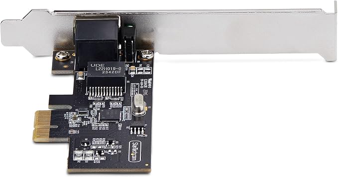 Tarjeta de Red StarTech.com de 1 Puerto y 2.5 Gbps PCIe, Chip Intel I225-V (PR12GI-NETWORK-CARD), Compatible con NBASE-T y vPro miniatura 4
