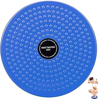 Body Waist Twister, Waist Disc Trainer Board ABS Twist Waist Disc Board Body Building Twister Plate Weight Loss Foot Massage Plate (BLUE)