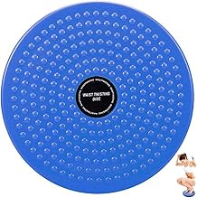 Body Waist Twister, Waist Disc Trainer Board ABS Twist Waist Disc Board Body Building Twister Plate Weight Loss Foot Massage Plate BLUE