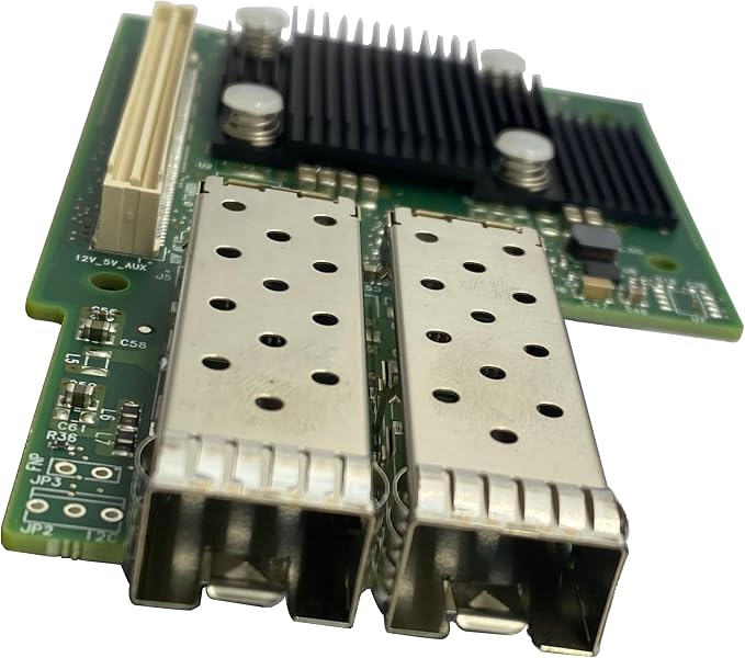 Tarjeta Mezzanine de Red Ethernet 25GbE con 2 puertos SFP28, compatible con servidores Dell PowerEdge R440/R540/R640/R6515/R740/R740XD/R7525/C6420 y ConnectX-4 Lx CX4421A miniatura 4
