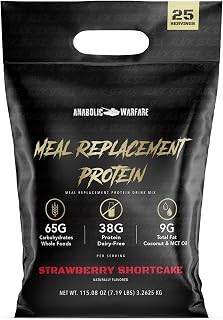 Meal Replacement Protein Whole Food Meal Replacement Protein Shake, Strawberry Shortcake, 25 Servings
