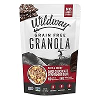 Vista 14 de Wildway Granola Keto Nuez de plátano Cereal certificado sin gluten, sin granos, vegano, bajo en carbohidratos Sin azúcar añadido Apto