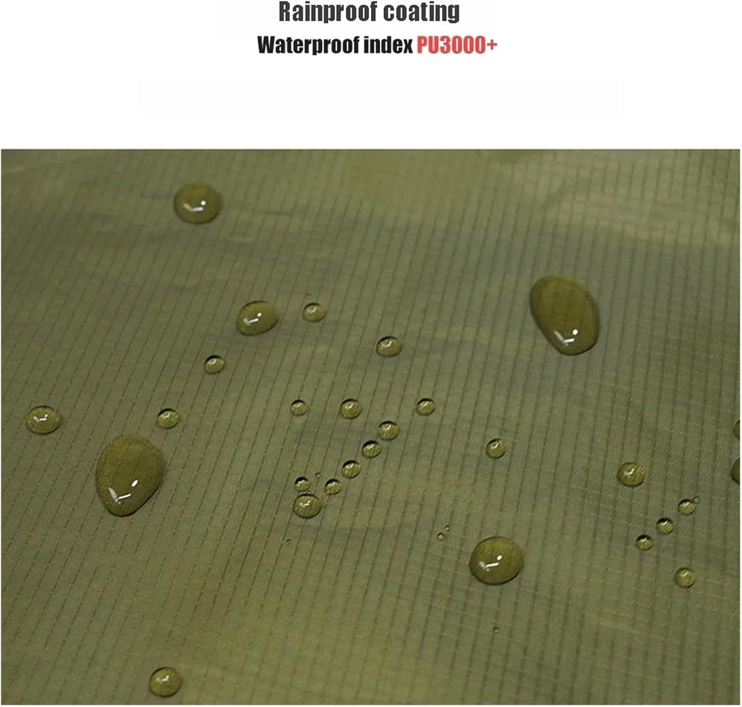 Tarp Tent Waterproof Camping Outdoor Hiking Backpacking Tent Tarp Camping Tourist Beach Sun Shelter(3X4 Meters)