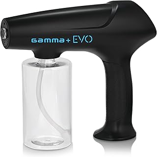 GAMMA+ Evo Nano Mister Cordless Portable Water Sprayer, Disinfect Mist, USB-C Rechargeable for Barber, Salon, Home Use