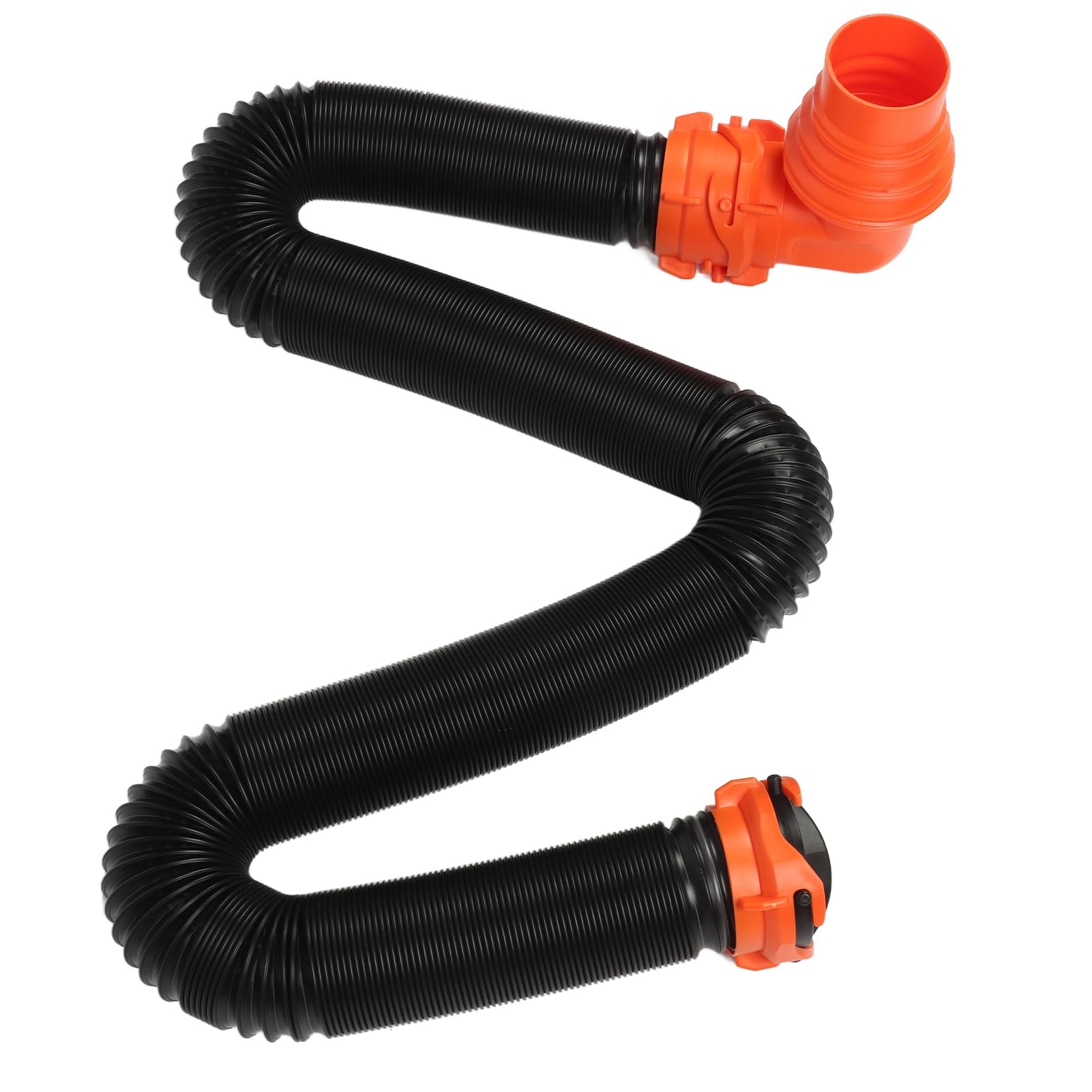 Kit di Prolunga Tubo per Fognatura Kit di Prolunga Tubo per Fognatura per Camper Raccordo Girevole a 90° in PP Kit Tubo di Scarico Resistente All'usura per Camper, Camper,