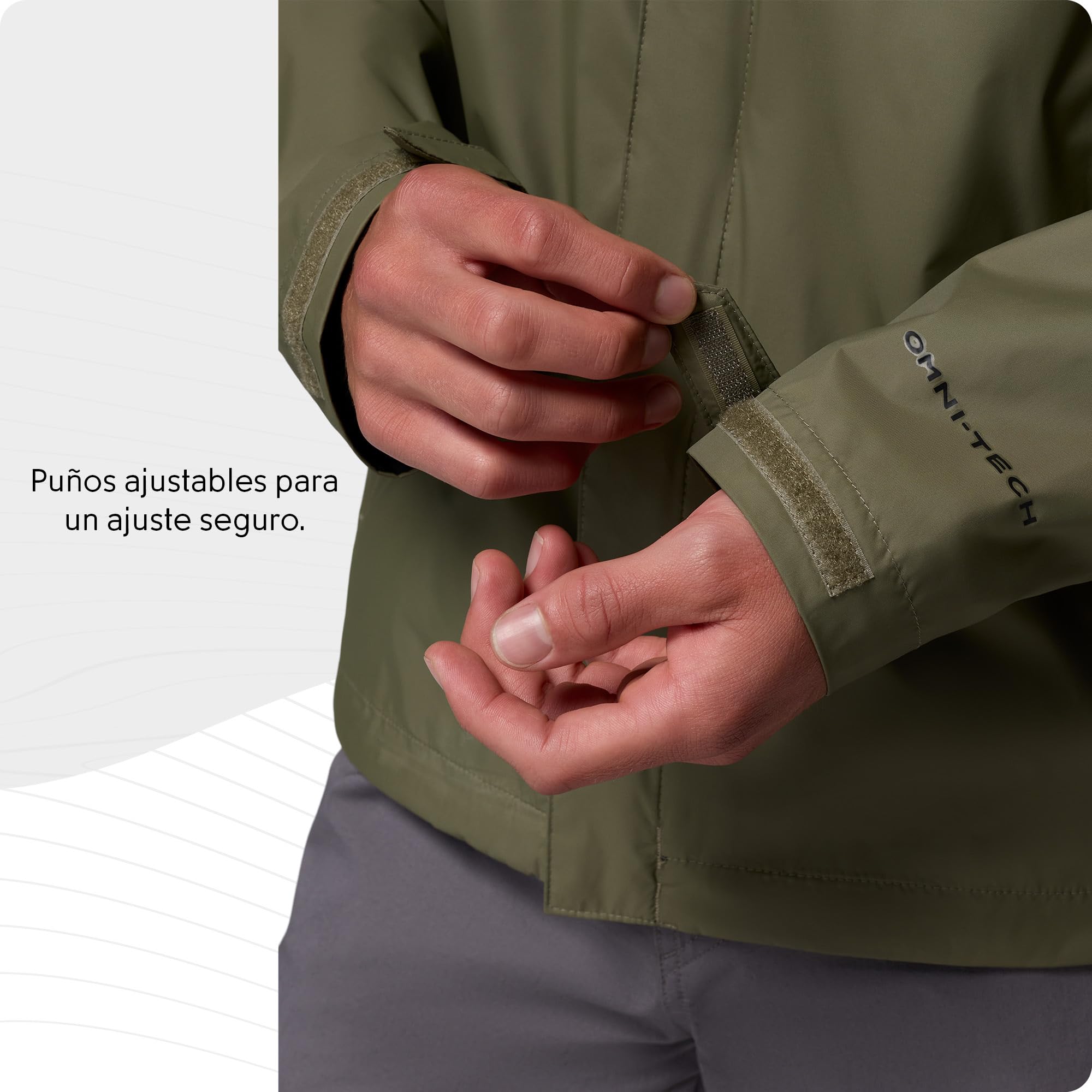Columbia Watertight II Jacket, Chubasquero Impermeable para Hombre