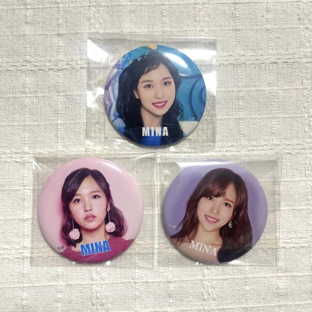 Amazon | TWICE ミナ 缶バッジセット④ | バッジ | おもちゃ