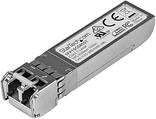 StarTech.com Cisco SFP-10G-SR-S Compatible SFP+ Module - 10GBASE-SR - 10GbE Multimode Fiber MMF Optic Transceiver - 10GbE SFP+ - LC 300m - 850nm - DDM Cisco Firepower, ASR9000, C9300 (SFP10GSRSST)