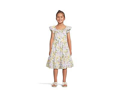 Janie and Jack Lemon Floral Dress (toddler/Little Kid/Big Kid) Girl