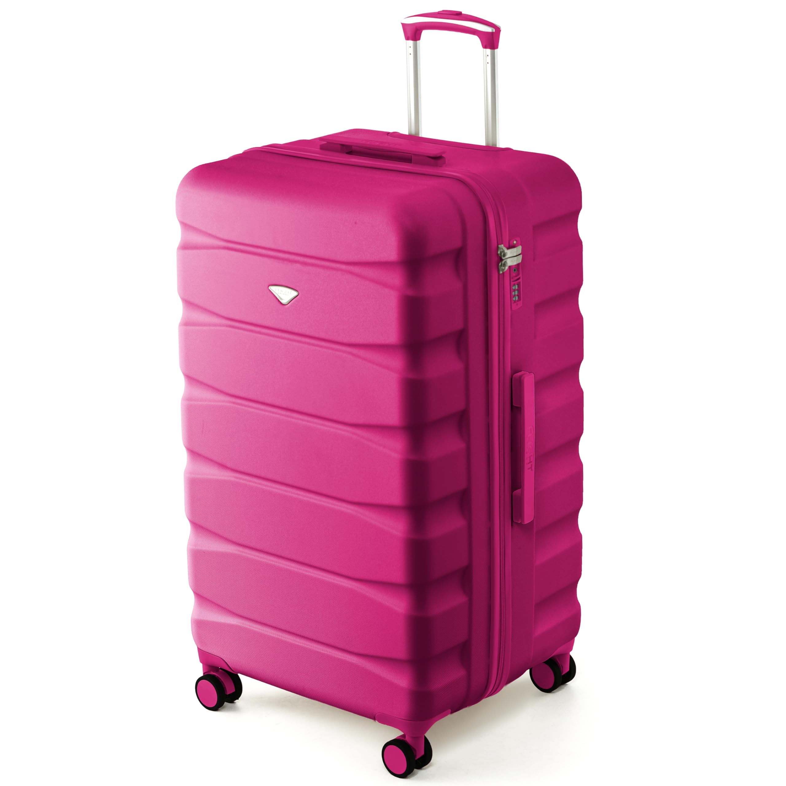Flight Knight Underseat Cabin Suitcase 45x36x20cm | Free Hand Luggage for EasyJet & Wizz Air | Lightweight ABS Hard Shell with 8 Silent-Glide Spinner Wheels | Max Space Travel Bag — view 184