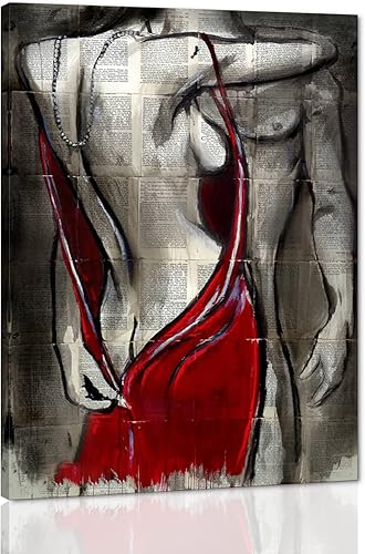 Miniatura 44 de Arte de pared de labios rojos, póster moderno y sexy impreso en lienzo decorativo moderno giclée, arte de mujer fumando, imagen de cigarro,