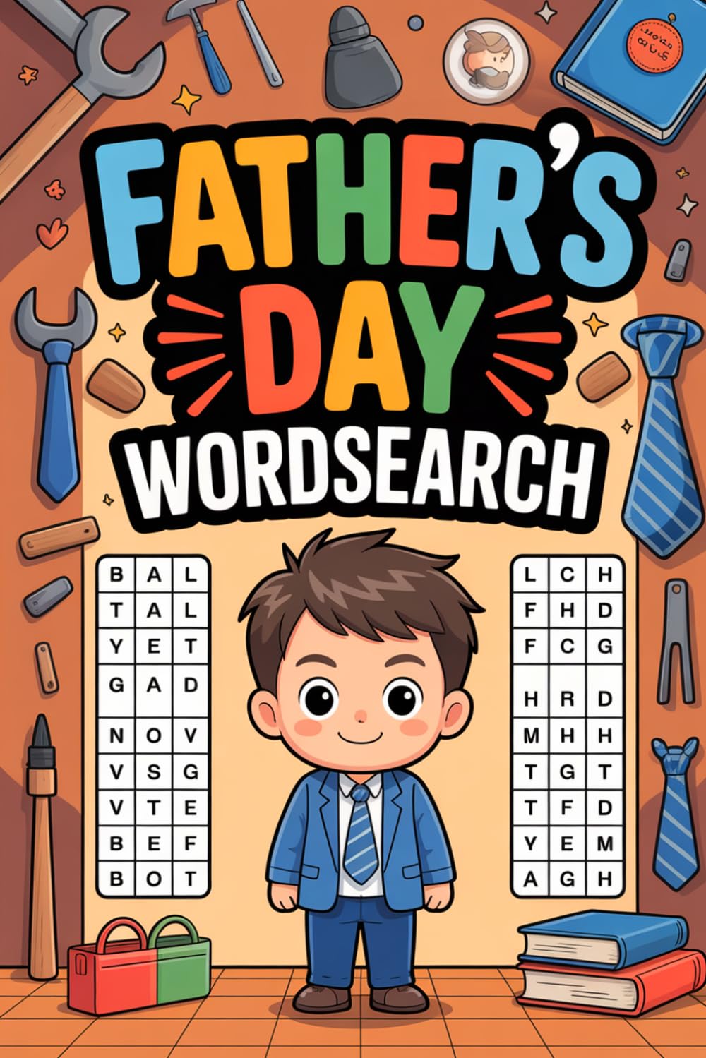 Father’s Day Wordsearch: Everyday Skill-Building Puzzle Workbook for Adult Puzzle Fans with Relax and Unwind and Focus Time