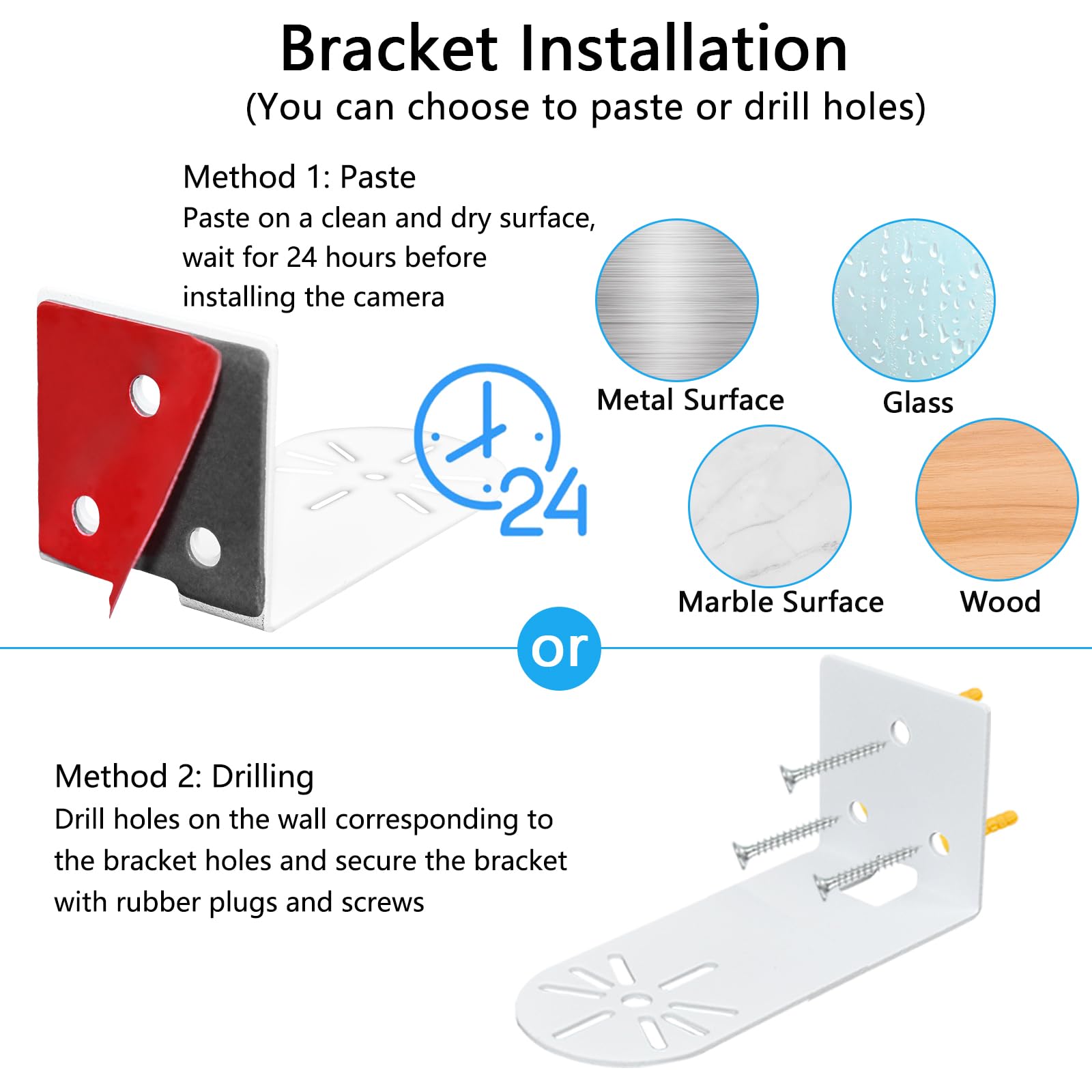 Supporto A Parete Per Telecamera Interna Ring Pan-Tilt