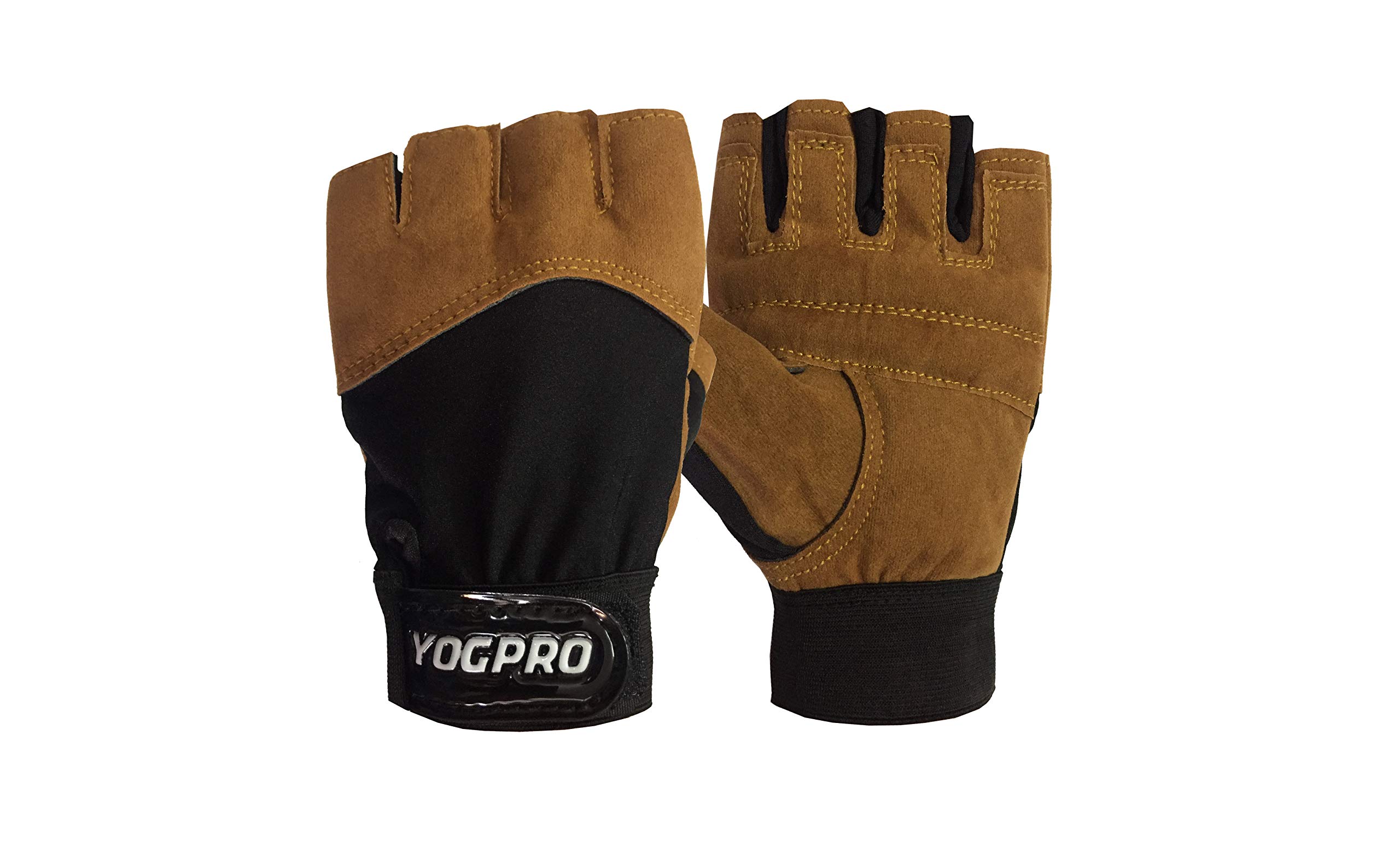 YOGPRO Gym Glove Shine Unisex (Brown)