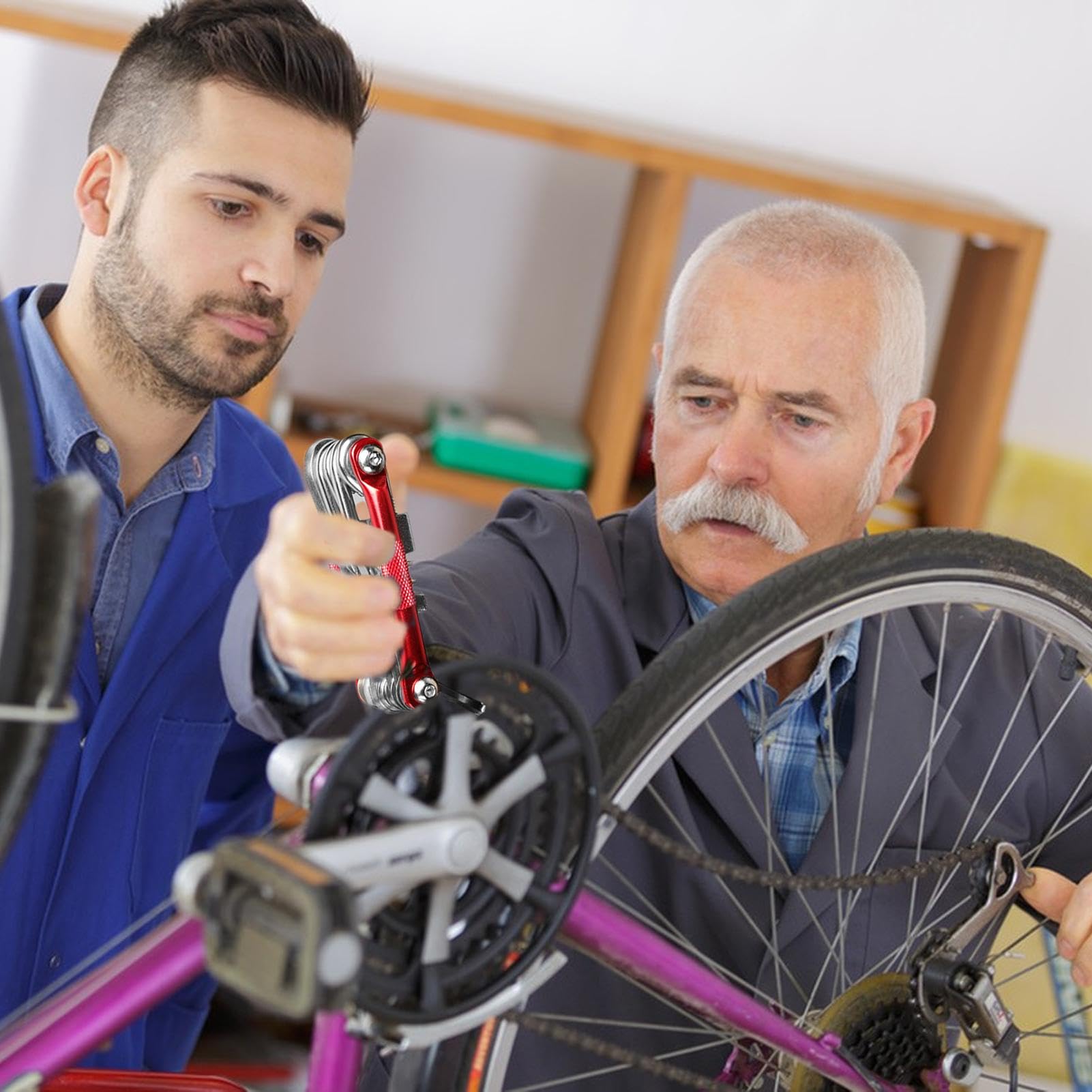 Attrezzi Per Lavori Bici In Pieghevole Chiavi Allen E