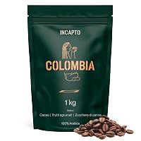 Incapto Caffè in Grani di Specialità 1kg | Origine Colombia | 100% Arabica | +80 punti