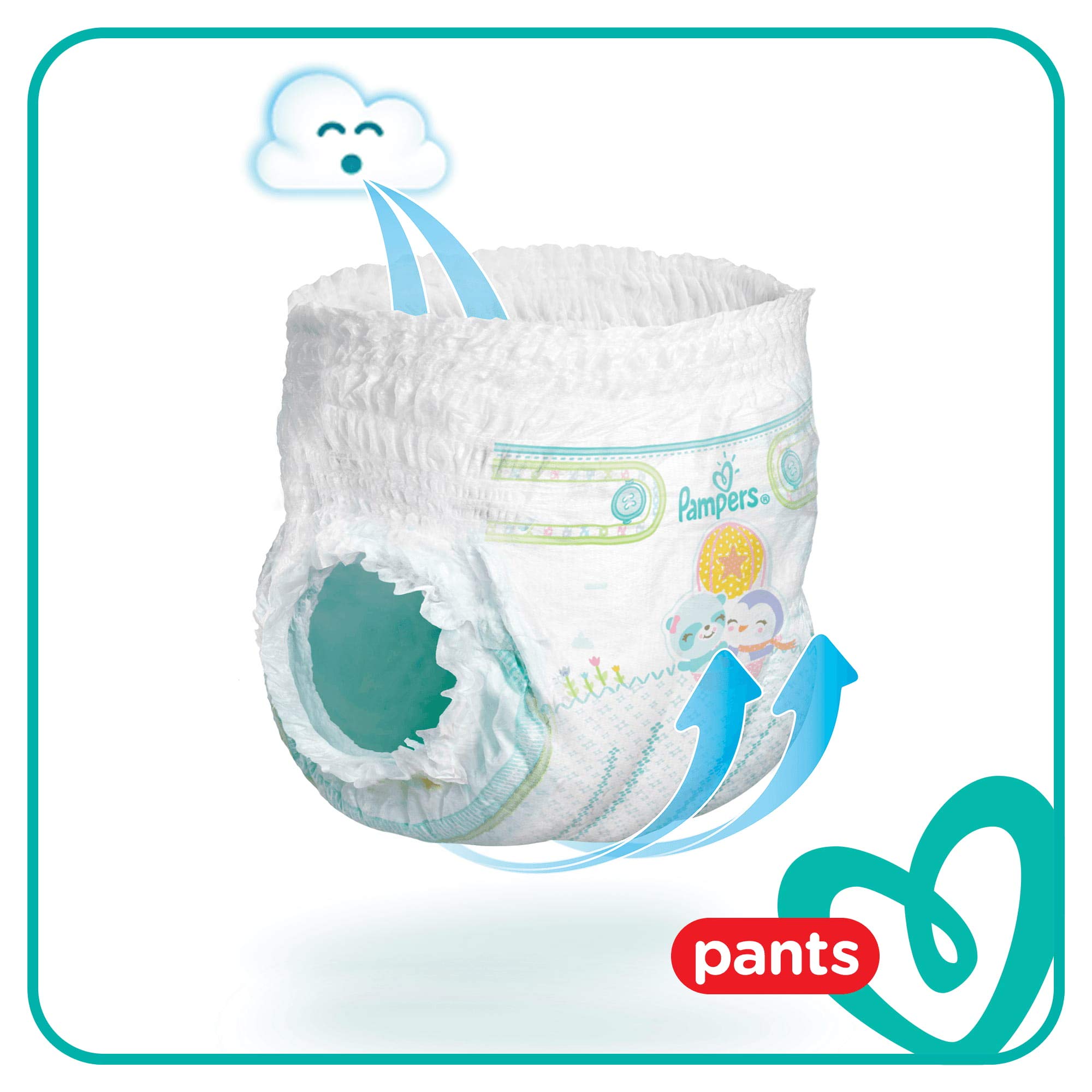 Pampers Baby-Dry Pants rozmiar 5, 96 pieluchy