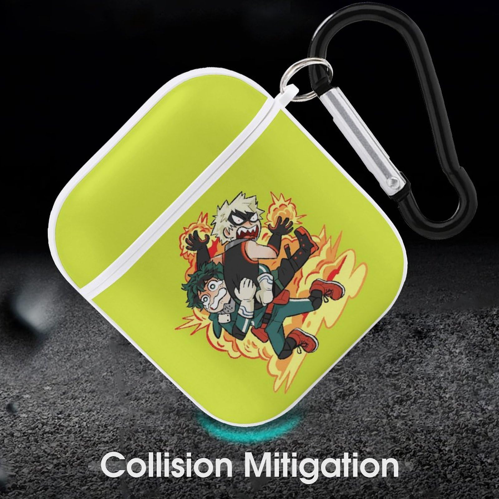 Amazon | 爆豪勝己 ヒロアカ 【第1世代・第2世代 対応 透明 カラビナ