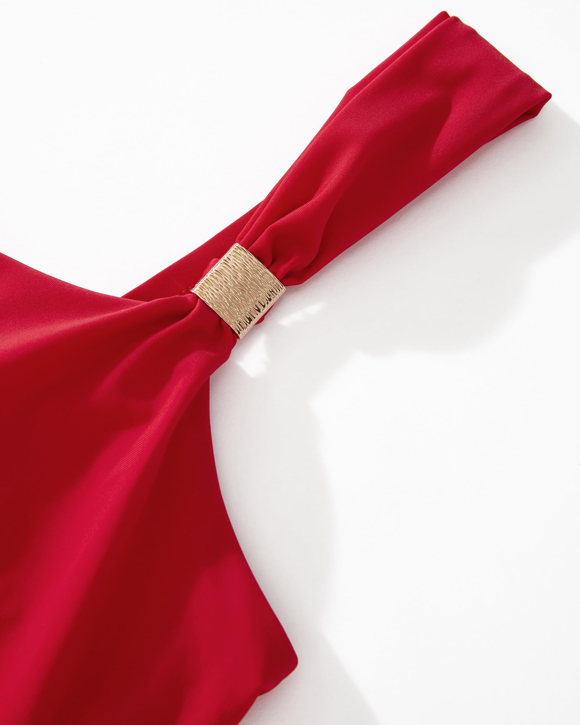 RXRXCOCO Tankini da donna a vita alta, in due pezzi