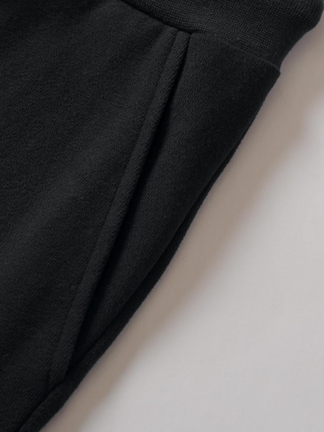 Weintee Women's Petite Sweatsuits Side Slit Sweatshirt and Sweatpants Sets Wide Leg Jogging Suits - Image 6