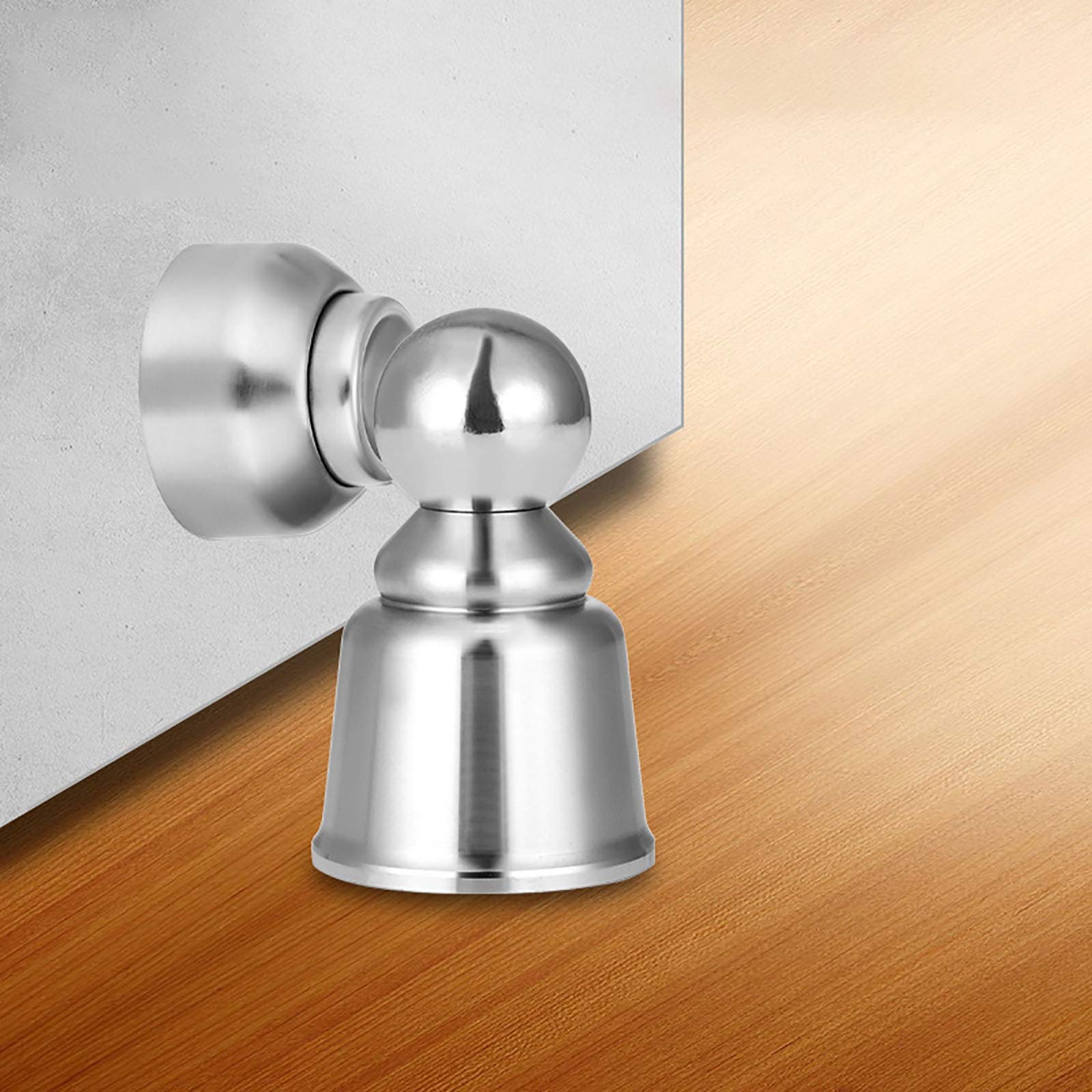 Tope de Puerta Magnético Tope de puerta baño con succión sólida para Puertas interiores
