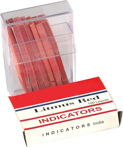 Miniatura 2 de PHTP-01-12 Papel de tornasol rojo, caja de 12 paquetes de 100 unidades