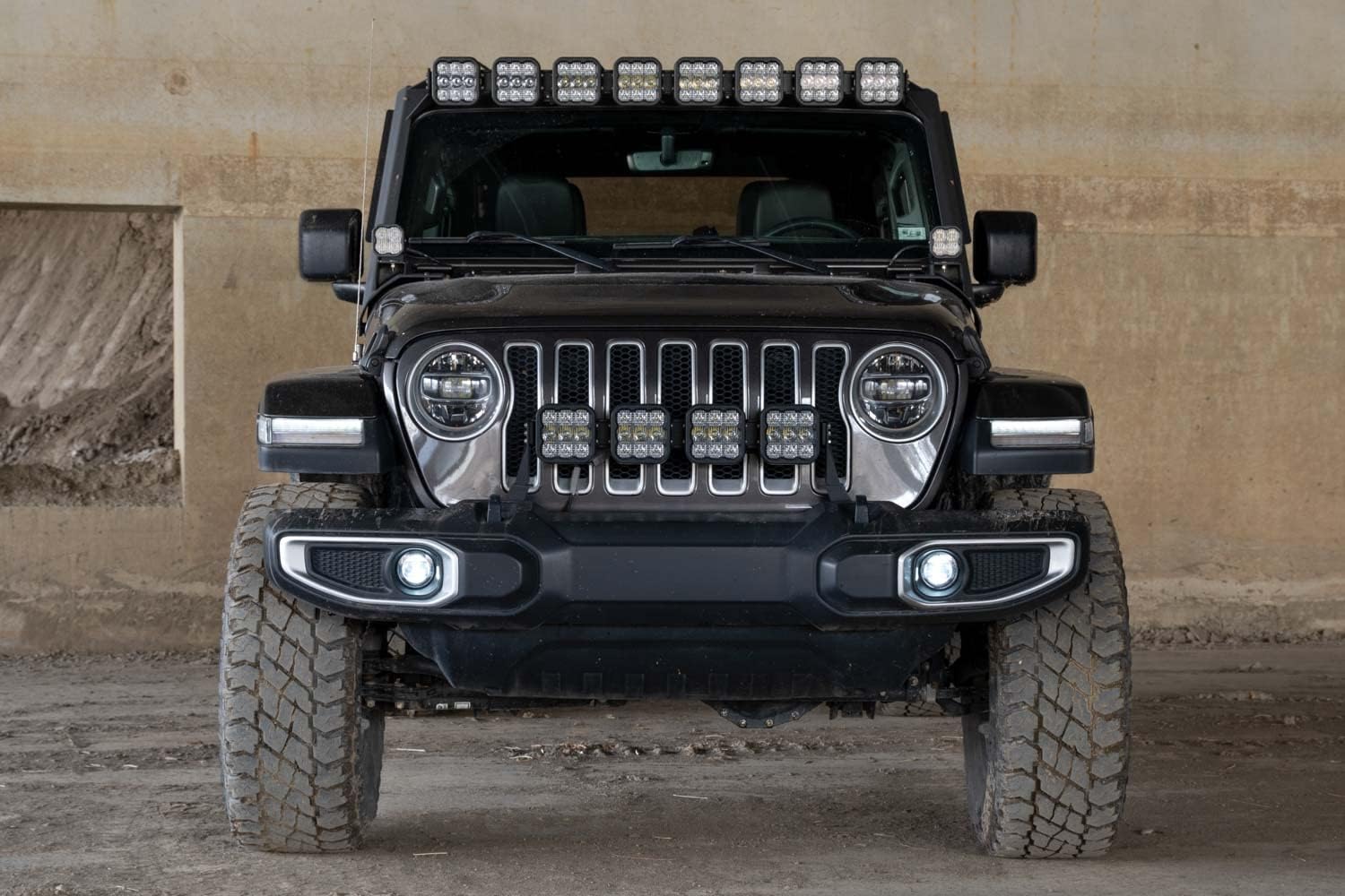 Diode Dynamics Elite Series Fog Lamps compatible with Jeep JL Wrangler 2018-2026 (pair), Cool White (6000K)