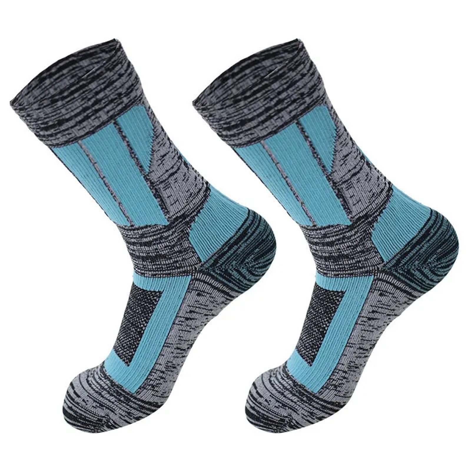 Calcetines Impermeables Calcetines impermeables y transpirables for actividades al aire libre, camping, caza, pesca, cálidos y suaves, for pesca, esquí, sin costuras, impermeables.