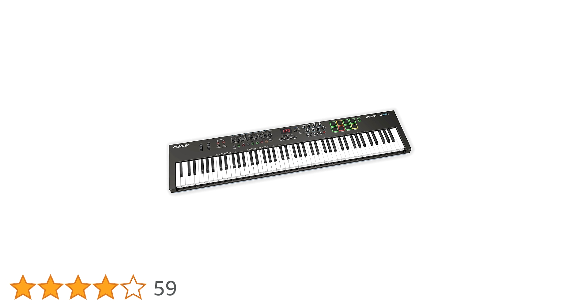 Amazon | Nektar Technology IMPACT LX88+ DAW連携MIDI