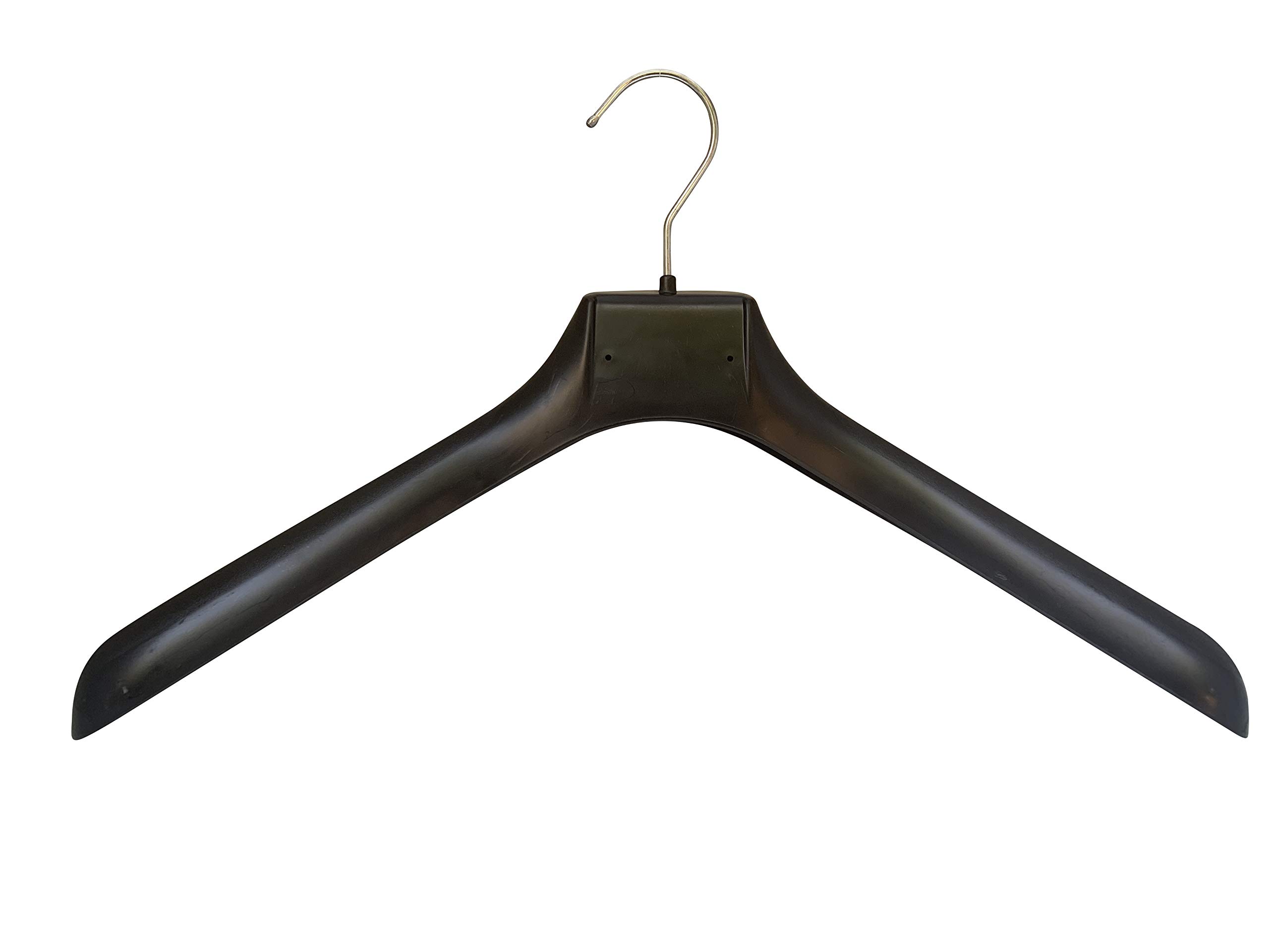 Kiroplast 25 Kleiderbügel Jacken Mäntel Breite Schulter Rutschfester Kunststoff 42 cm