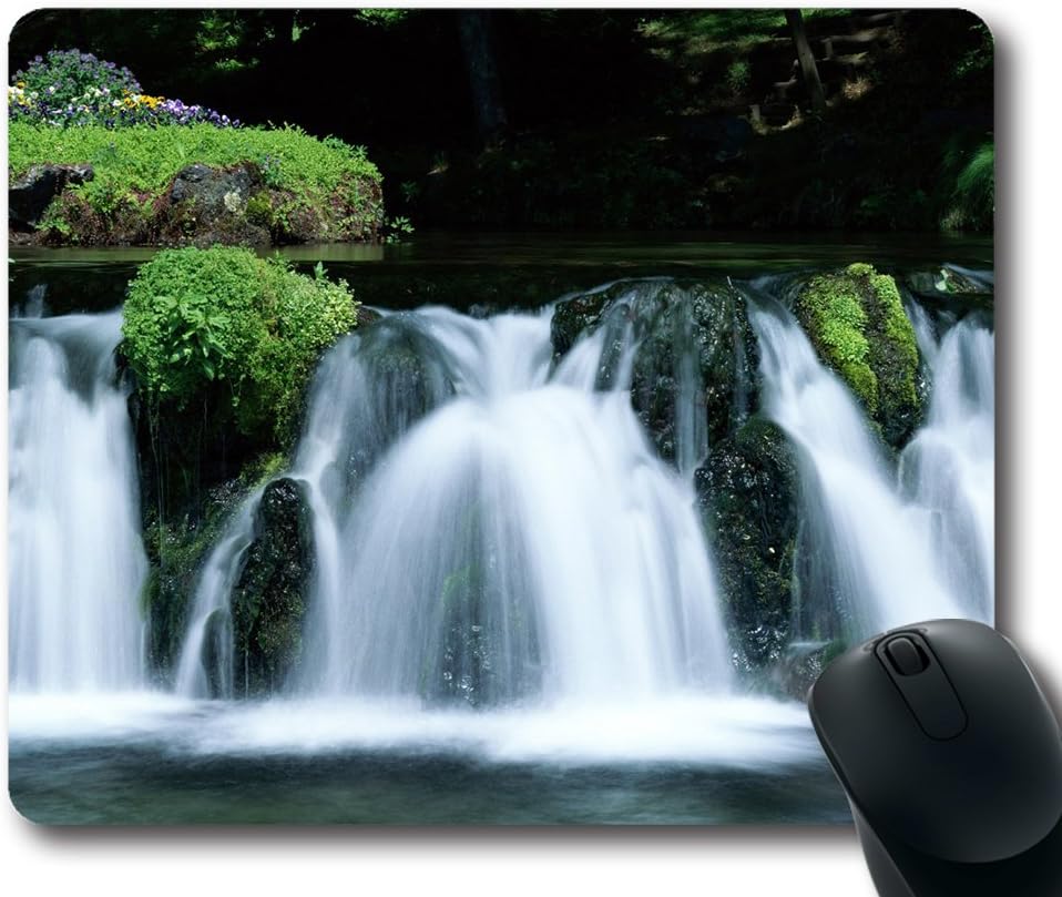 Waterfall Japan Mouse Pad Natural Eco Rubber / Durable
