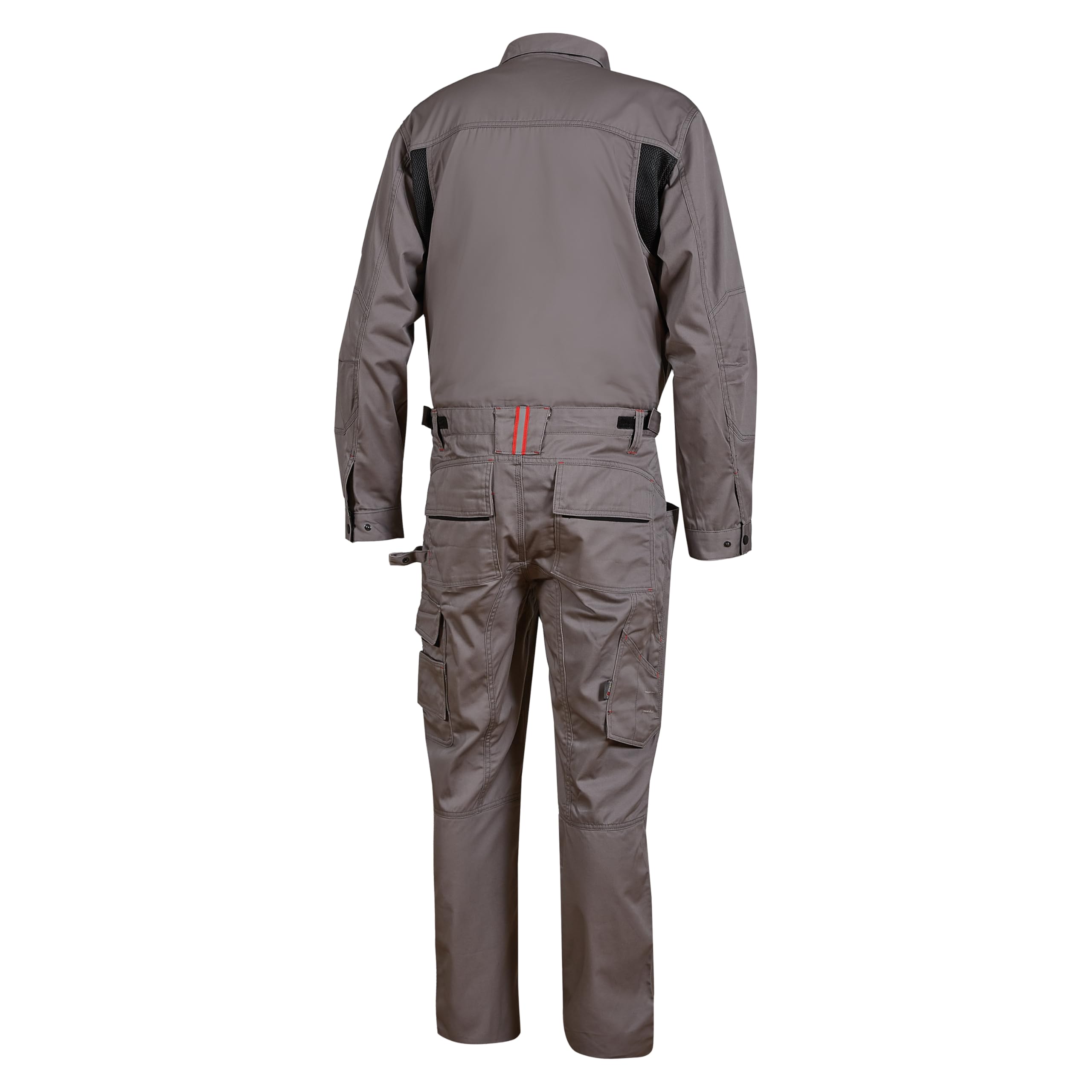 U-POWER | Tuta Intera CRISP, con Chiusura Centrale Zip Bi-Direzionale e Pattina con Velcro, Tasche Multifunzionali e Rinforzi, 60% Cotone 40% Poliestere