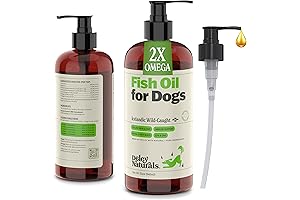 Deley Naturals Omega-3 Fish Oil Liquid for Itching Skin Relief