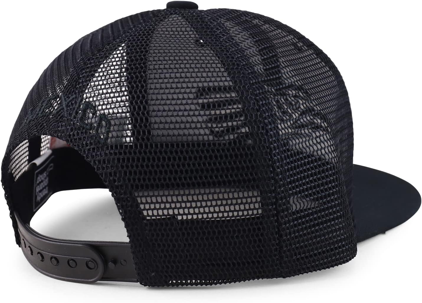 Trendy Apparel Shop Hecho En Mexico Eagle 3D Embroidered Flatbill Snapback Mesh Cap - Image 3