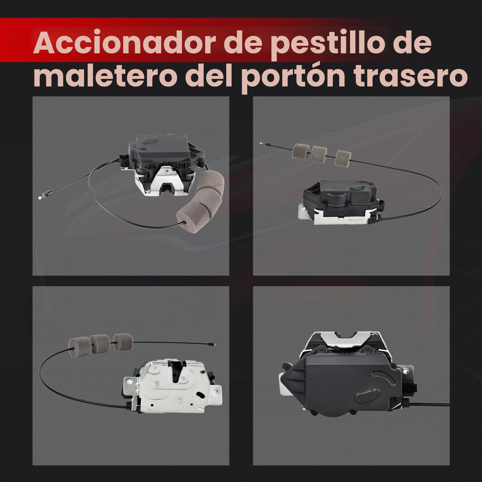 Cerradura de portón trasero compatible con Mercedes Clase ML W164 Clase R W251 V251 GL X164 Candado para maletero OE# 1647400335 1647400735 1647400300 1647400435 1647400035