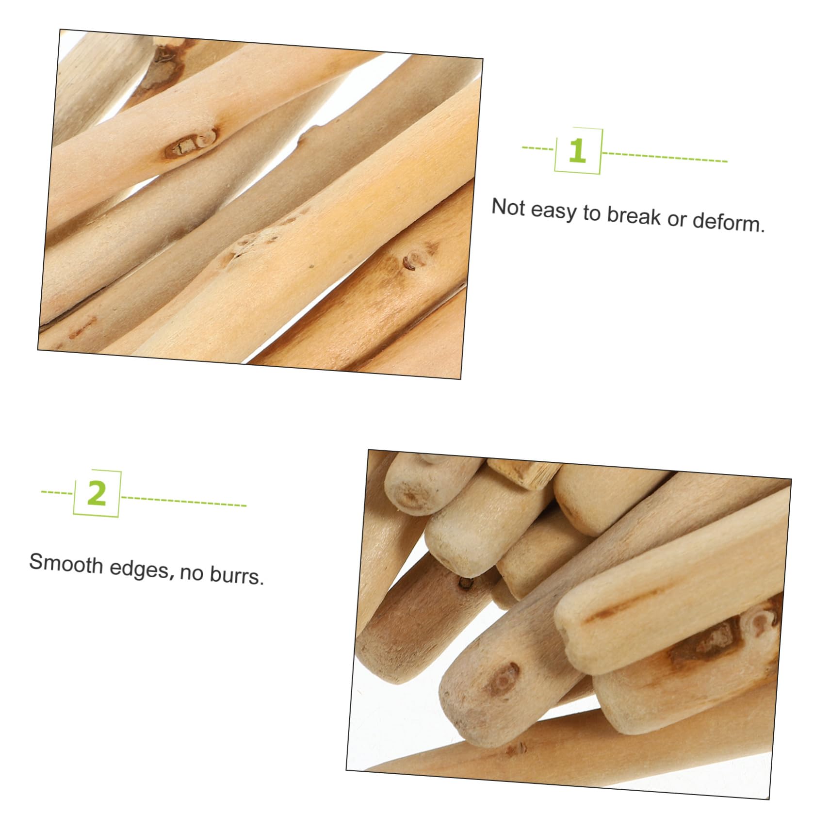 Didiseaon 2 Juegos Peceras Iniciar Sesión Gatear Piezas De Madera