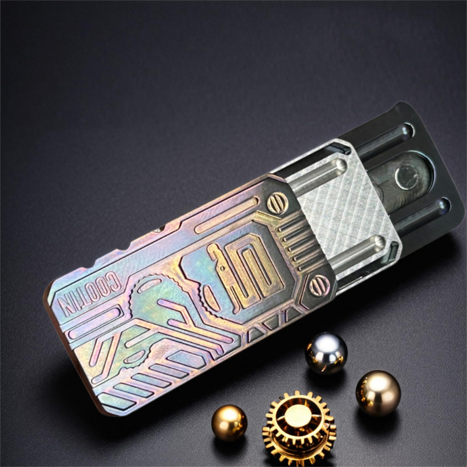 Amazon.co.jp: メカニカルギア EDC Fidget Slider ファッション
