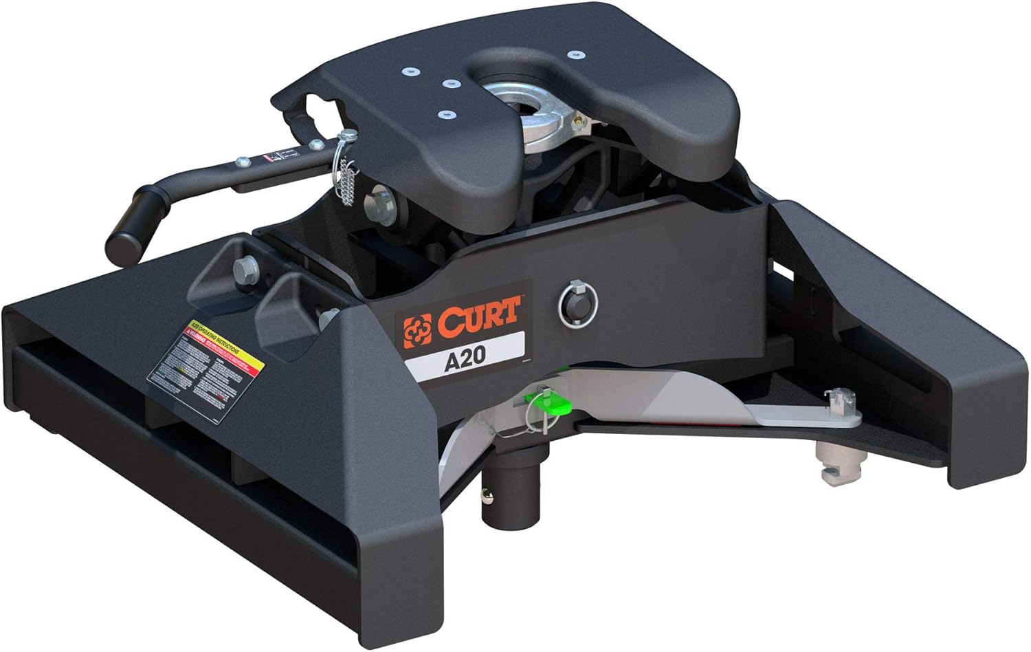 CURT 16074 A20 Fifth Wheel Hitch 20000 lbs. Capacity 5000 lbs. Vertical