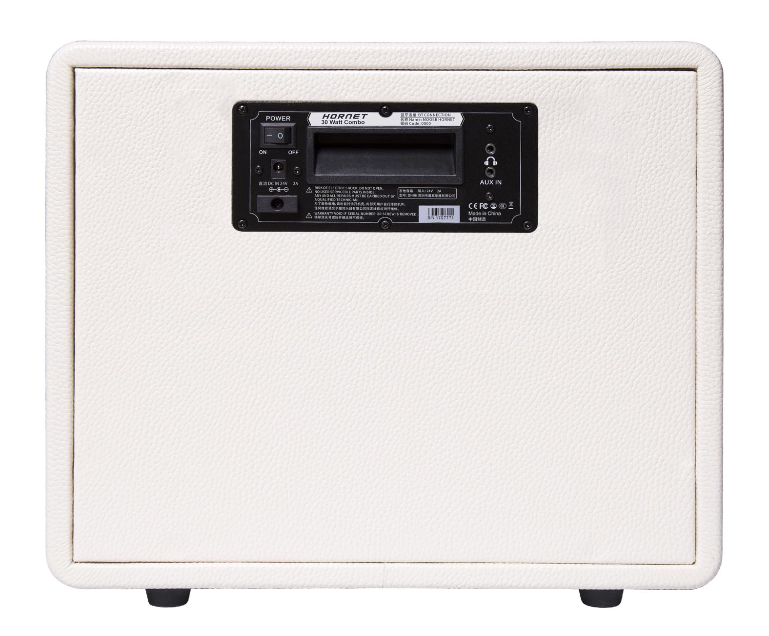 MOOER HORNET 30 WHITE 30 Watts Guitar Modelling Amplifier
