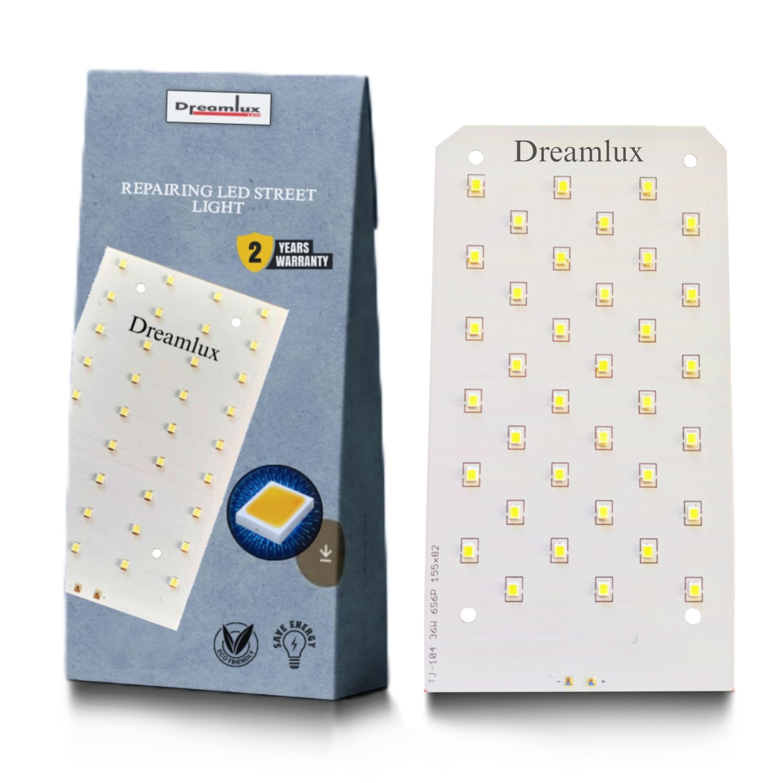 Dreamlux Led Plate 36W Led Board Repairing Old LED Street Light | Led PCB | Led Light Board | Aluminum 1.5 MM Thickness 180-210 LM/WATT | 85% Energy Saving | High Brightness,Durability - White,Pack-5 (B0CT3KWSBQ) Amazon Price History, Amazon Price Tracker
